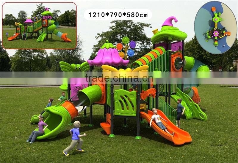 park plastic play equipment for kids outdoor playground