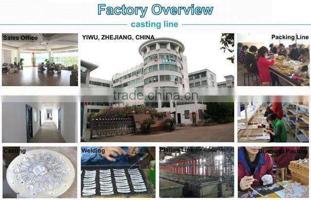 2016 Fashion Crystal Chain Necklace Chunky Statement Necklace With Rhinestone