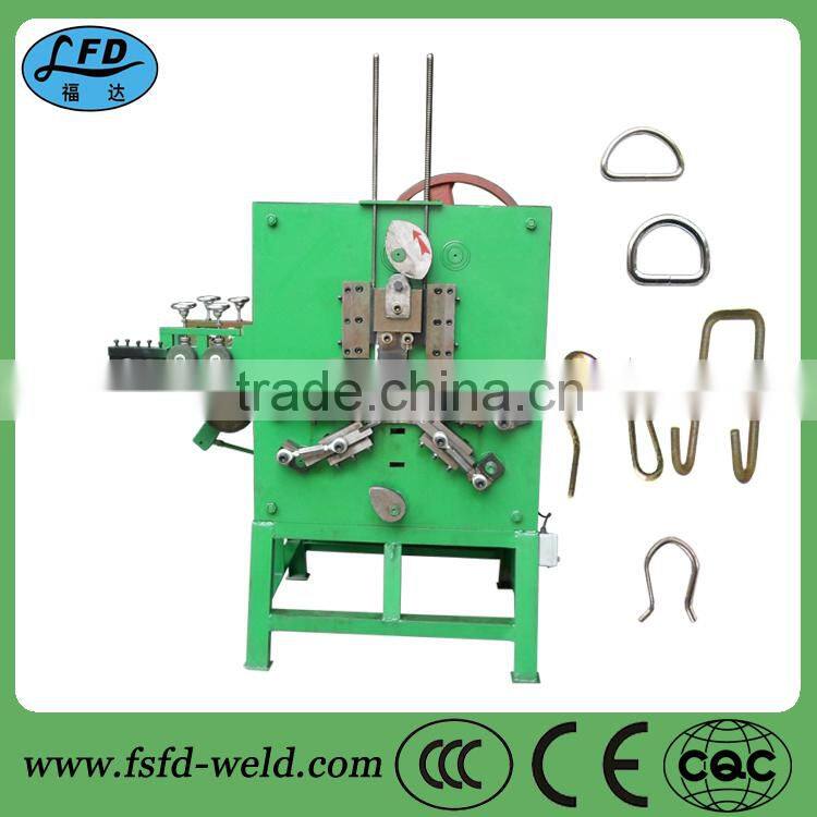 Cutting and bending machine curtain hook bending machine
