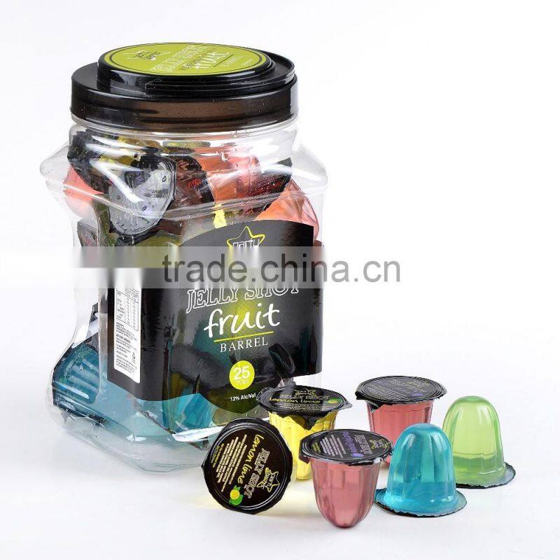 12% Acl/Vol Fruit Flavor Vodka Jelly Shot with Can