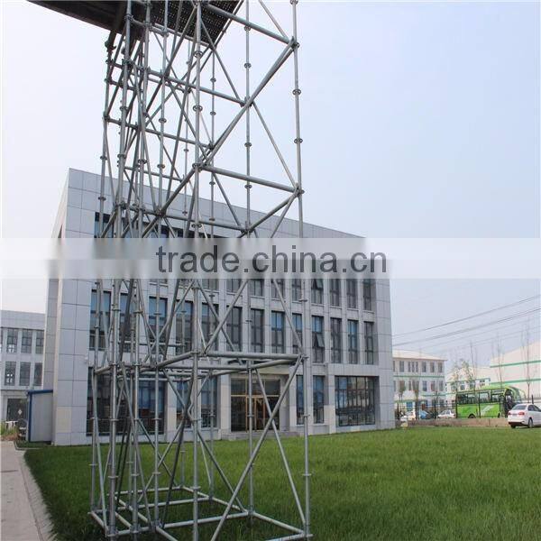 scaffolding material hot dipped galvanized steel pipes EN74/BS1139