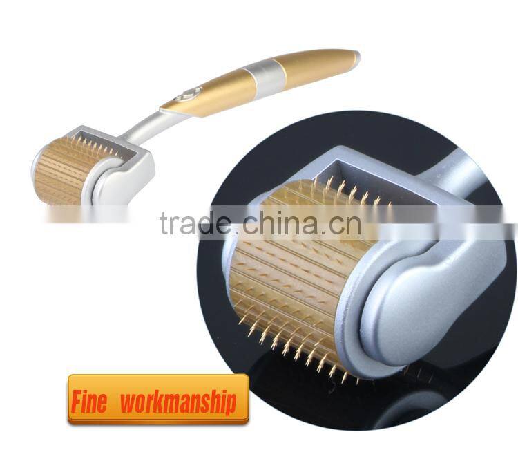 ZGTS derma roller 192 titanium Micro needles Skin Roller for Cellulite Anti Aging Age Pores Refine
