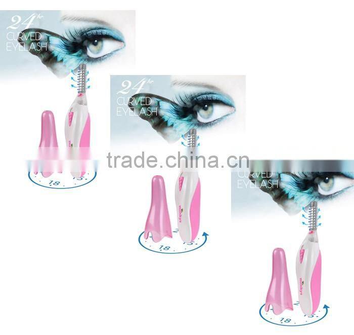Factory wholesale eyelash curler with replabeable comb design