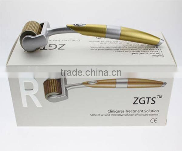 zgts titanium derma roller,ce approved derma rollers,derma microneedle roller