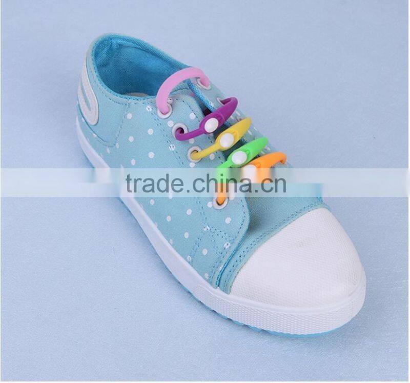 For Men Women All Sneakers lazy silicone elastic plastics tie shoes Fluorescent shoelace Hot