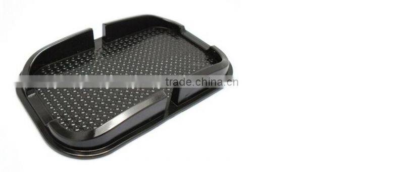 Black Car Dashboard Sticky Pad Mat Anti Non Slip Gadget Mobile Phone GPS Holder Interior Items Accessories