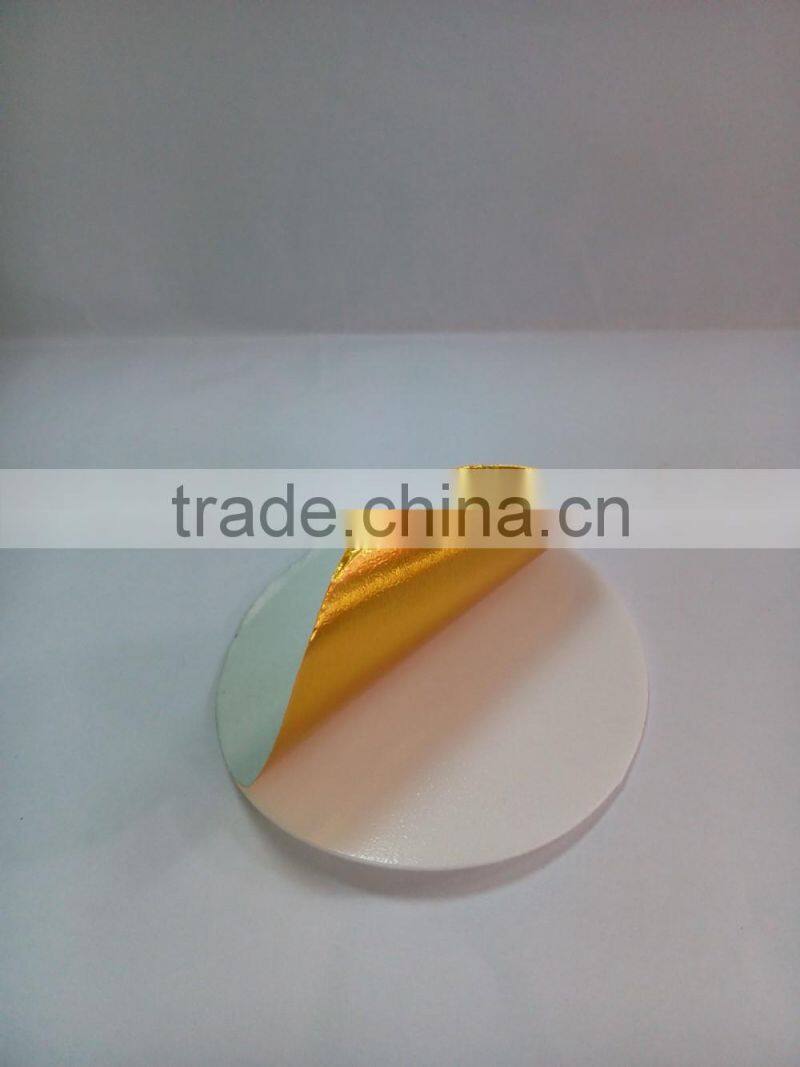 Aluminium foil laminated white paper board for glass plastic bottle