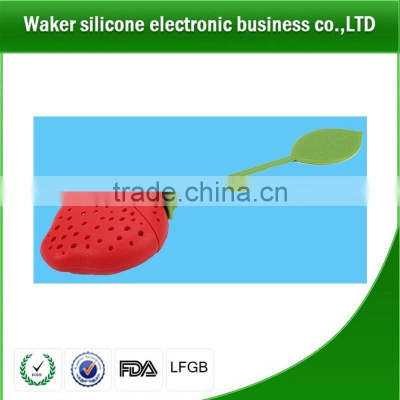 hand wash eco-friendly strawberry shape tea steeper