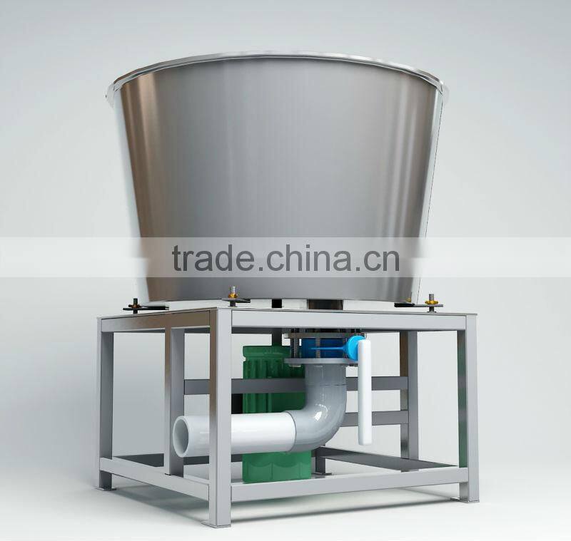 Large scale food waste crusher