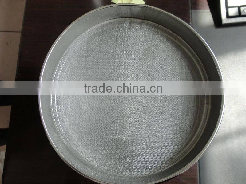 Stainless Steel SS 304 316 316L Aluminum Copper Brass Test Lab Soil Powder Sieve