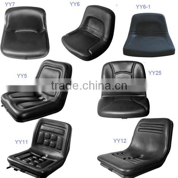Chinese Vinyl Green Machine Seat , Tractor Parts