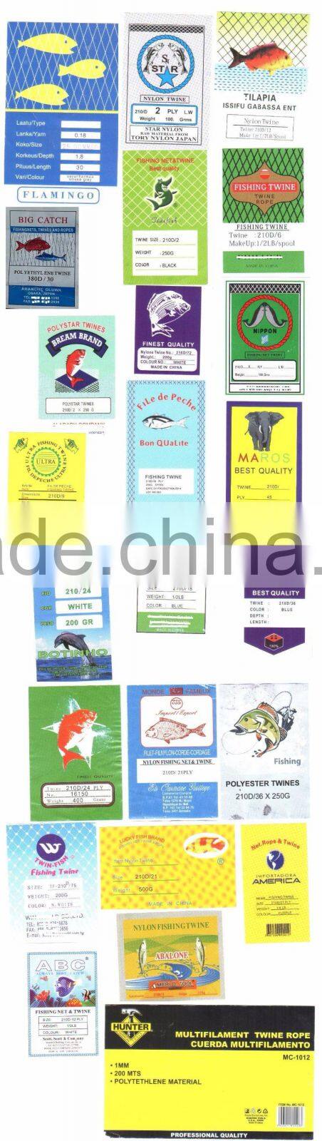 210d twisted 100% polyester twine for fishing net twine