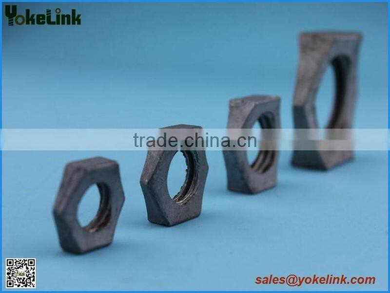 HDG Hex MF Curved lock nut