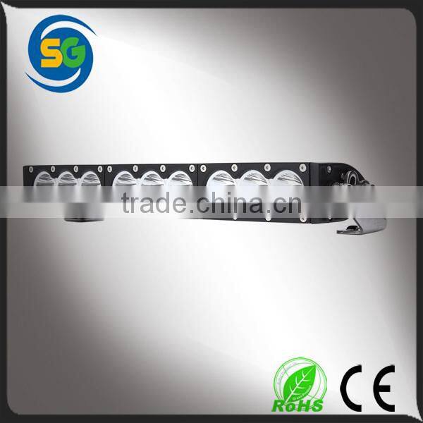 hot sale 30" 90w Single row super slim led light bar 4x4 for car truck boat