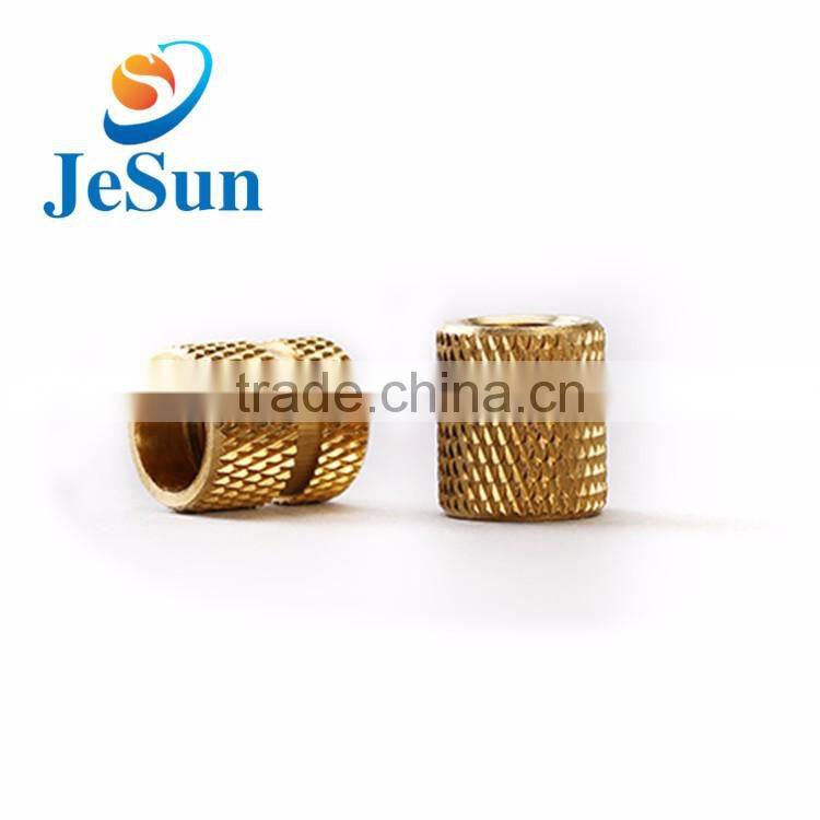 China factory wholesale brass insert nut/brass parts