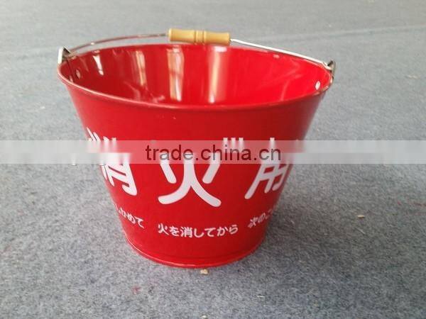 Japan standard little fire bucket manufacturer in China