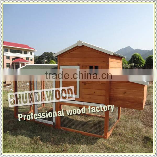 SDC21 Popular House Design Wooden Chicken Coop for Sale