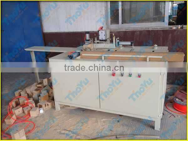 Double Head Compressed Wood Blocks Making Machine (SMS:0086-15890650503)