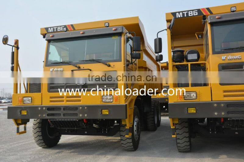 2016 new LGMG China 6*4 mining truck dumper MT86 for sale