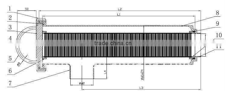 Single Tube Filter, water filter