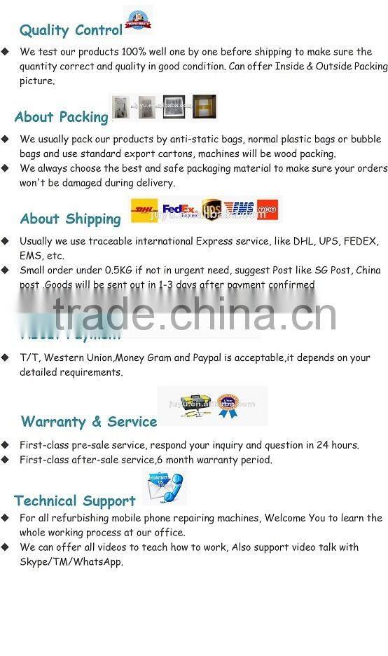 2015 New coming,lcd and touch screen separator machine with pump inside for broken glass for every brand mobile