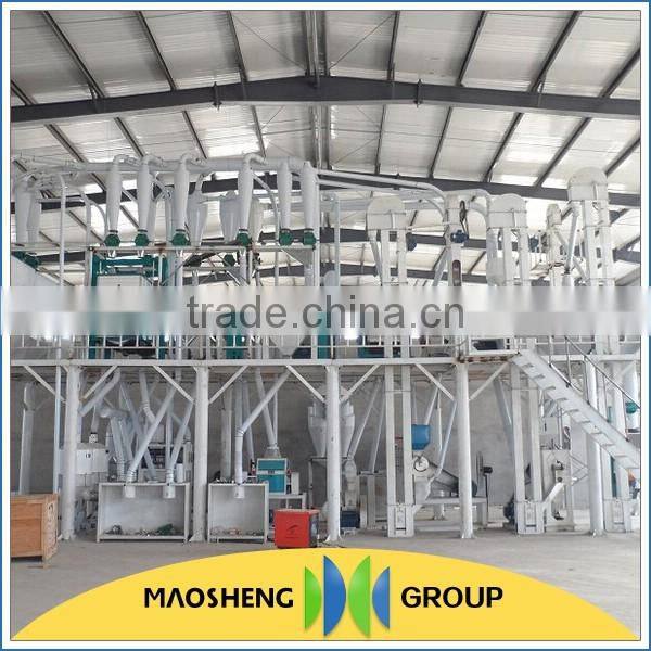 200 tons per day maize flour milling machine for sale