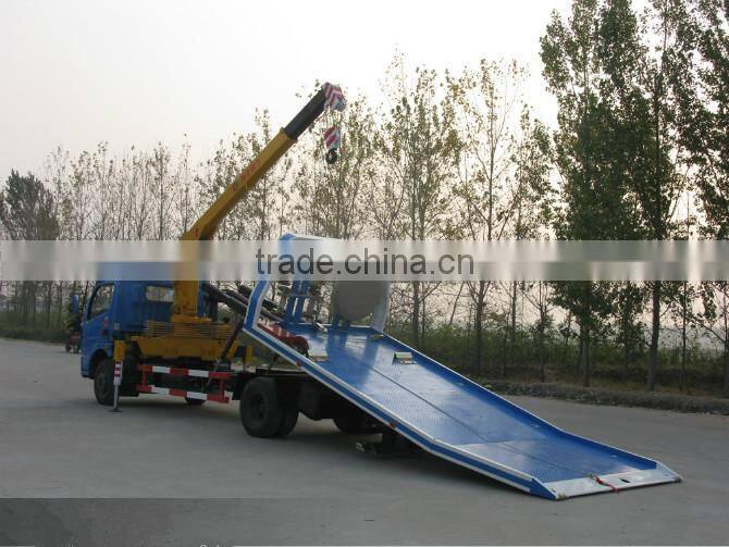 dongfeng 4x2 right hand wrecker tow trucks 3ton to 5 tons for sale