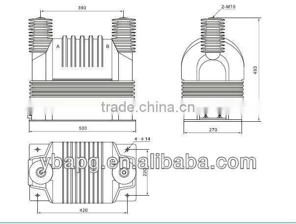JDZ9-35 type voltage transformer