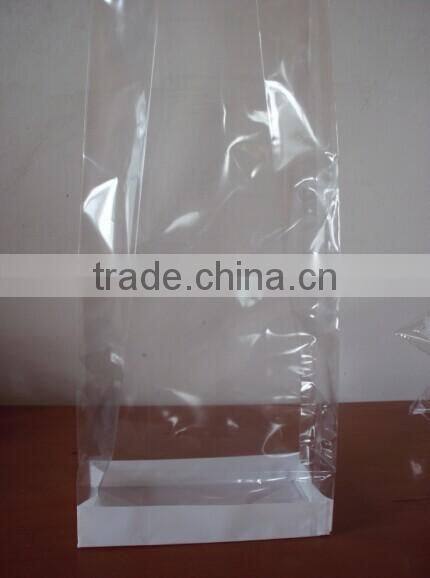 BOPP block bottom bag/BOPP bag/Silver cardboard bottom bag
