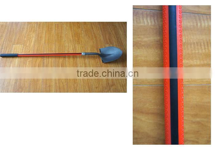 Bright appearance plastic covered custom cheap tool handle