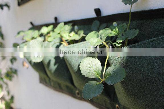 Vertical Garden Diy,4 Pocket Vertical Wall-mounted Garden Plant er,Vertical Garden Felt Pocket