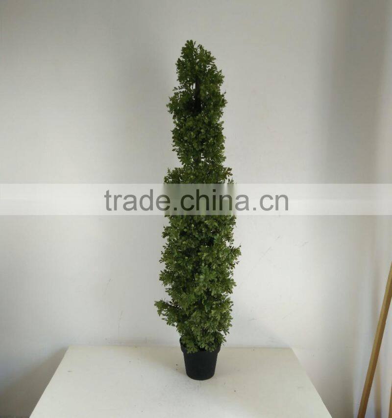 topiary shaped tree ornamental fake tower tree artificial tree