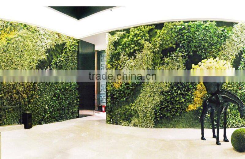 Artificial building decorative grass plants wall