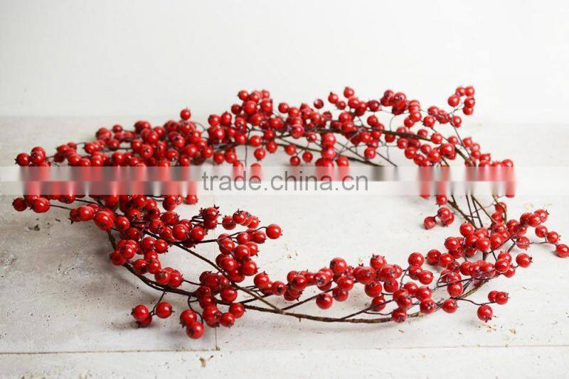 6' long plastic berry garland