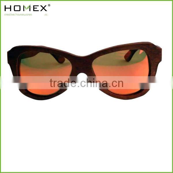 Fantastic attractive bamboo wooden handmade sunglasses/HOMEX