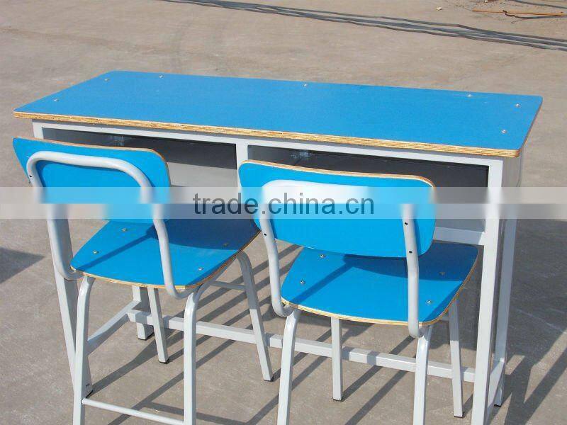 school desk and chair