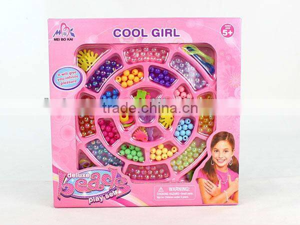 Kids DIY plastic beads set