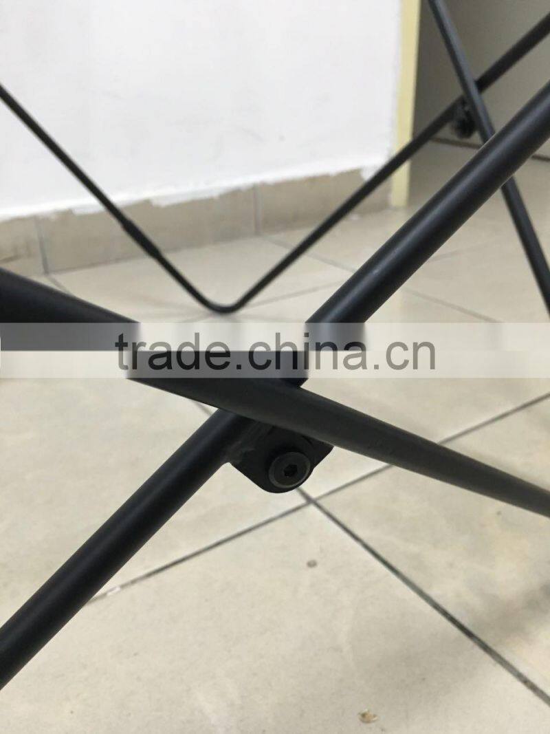 Confortable leisure Lounge butterfly chair frame for Living room furniture