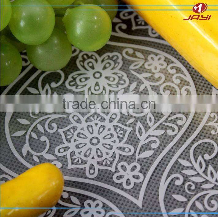 Customized wholesale acrylic fruit tray decorations clear plastic cake tray with special figure