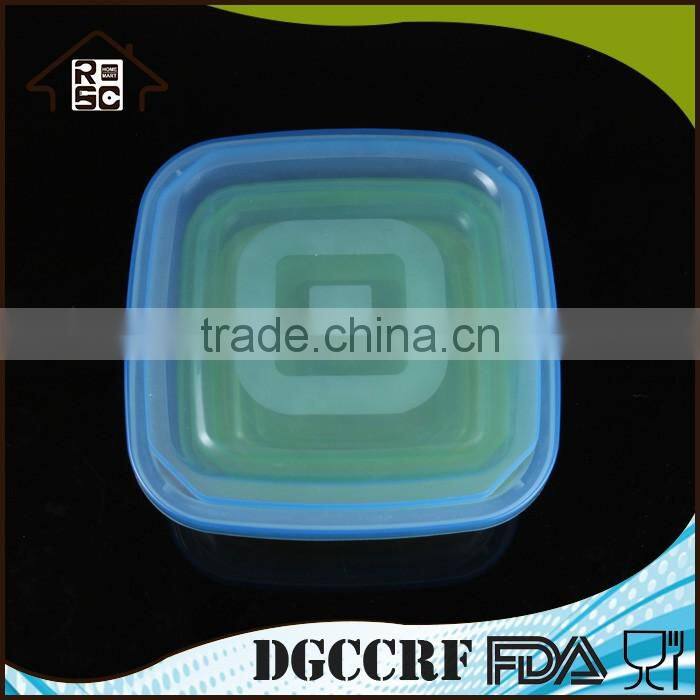 NBRSC Strict Quality Checked Grain Food Storage Container Plastic Lunch Box With Lid Plastic Storage Container