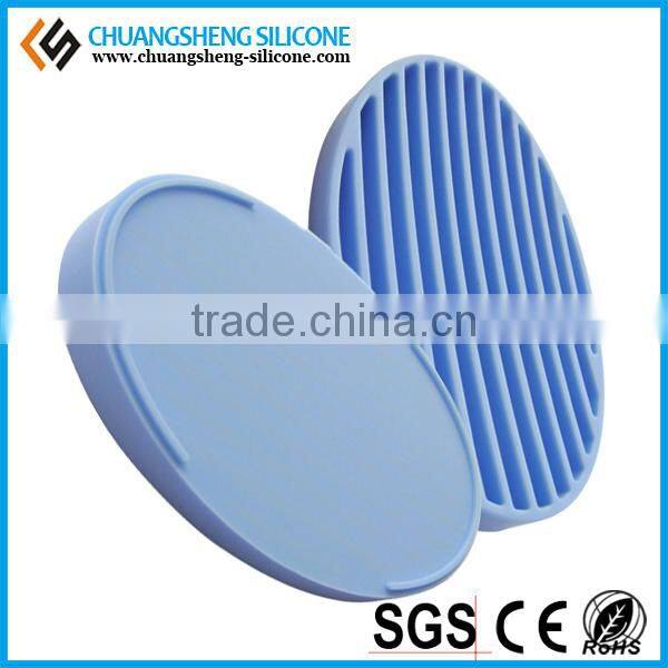 Fish shaped magnetic soap holder, eco-friendly silicone soap keeper for bathroom