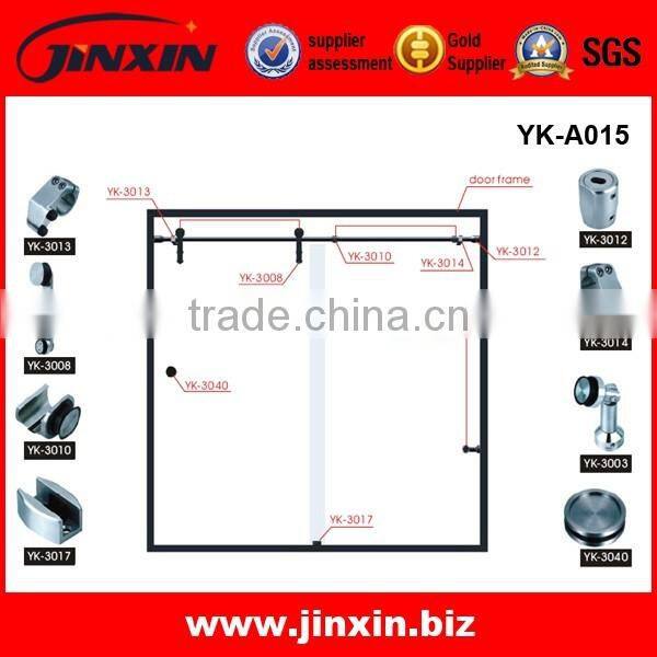 Stainless Steel Sliding Door Stopper For Wooden Door Glass Door