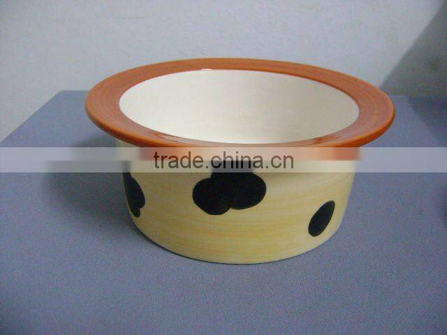 porcelain pet bowl