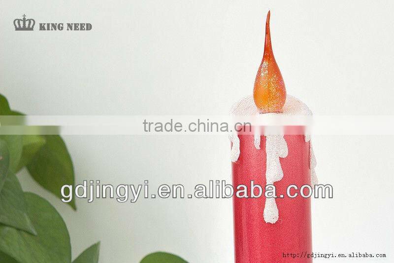 Acrylic wedding party led star base candle light christmas decoration gift