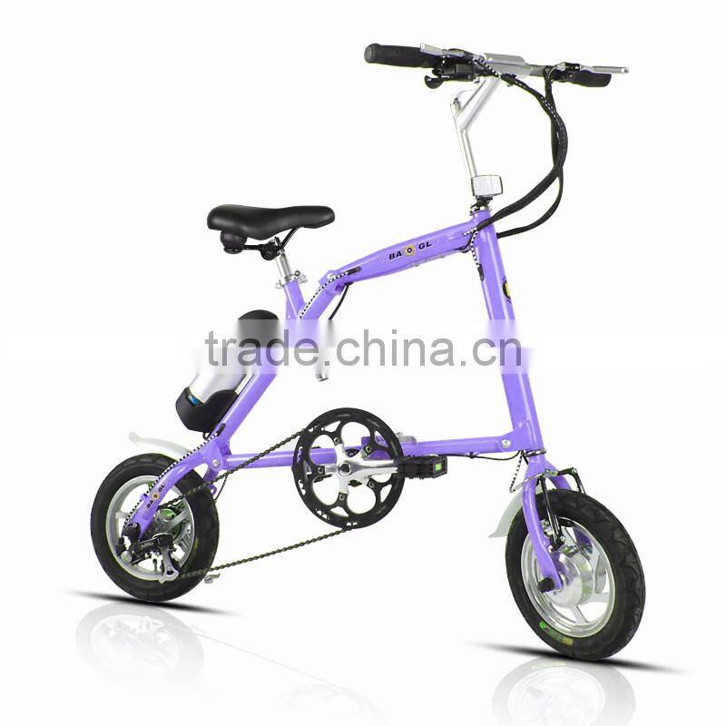 12 inches electric hand folding bike