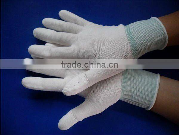 Seamless Knit Nylon ESD PU Glove ZMR688