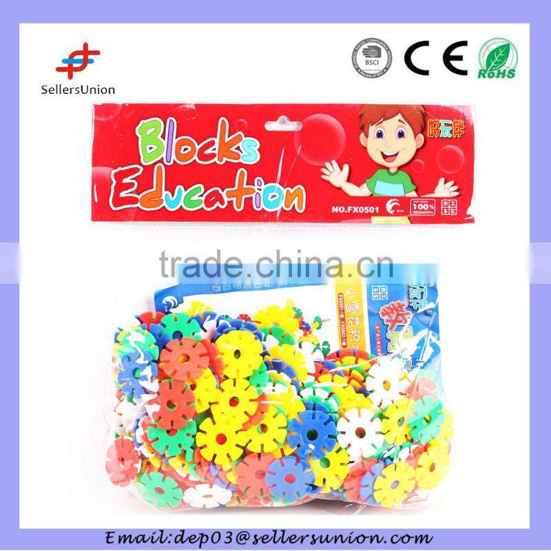 43pcs children plastic building blocks toys