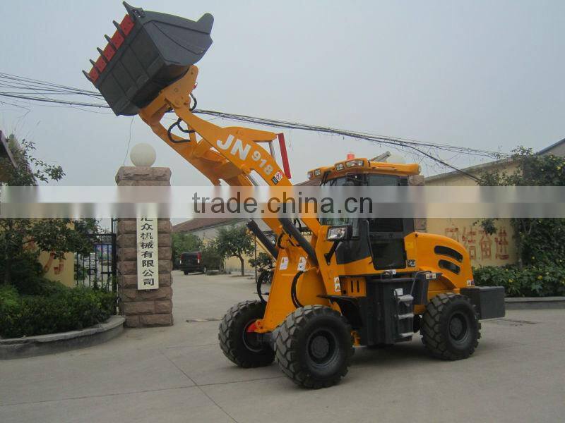 ZL18 front end wheel loader 1.8t HZM 918 with CE
