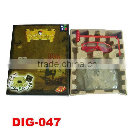 Educational chaeology excavation kit toy for kids
