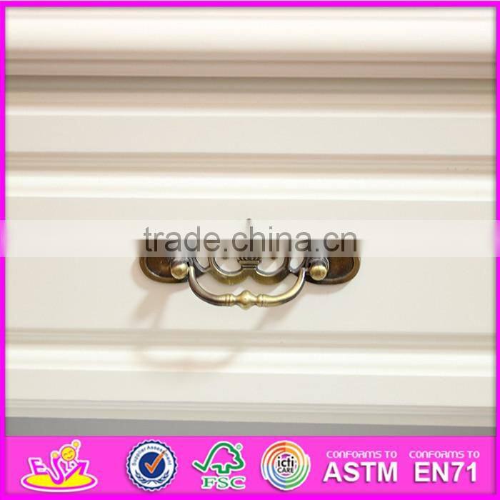 2016 wholesale bedroom white wooden vanity cabinets W08H064